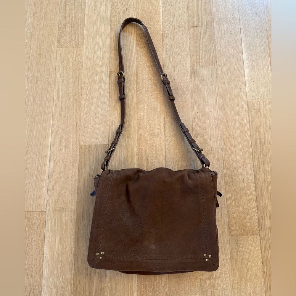 Jerome Dreyfuss Chocolate Brown Shoulder Bag